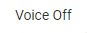 Showing voice off button